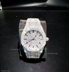 Men's Square VVS1 Moissanite Iced Out Stainless Steel Watch